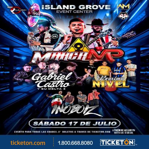 Marca MP Island Grove Event Center Tickets Boletos Greeley CO 7/17/21