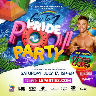 Gay to Z SATURDAY POOL PARTY - San Diego Pride: 
