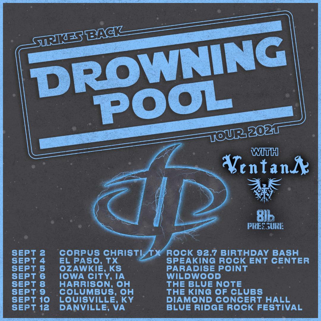 Buy Tickets to Cancelled Drowning Pool in Columbus on Sep 09, 2021