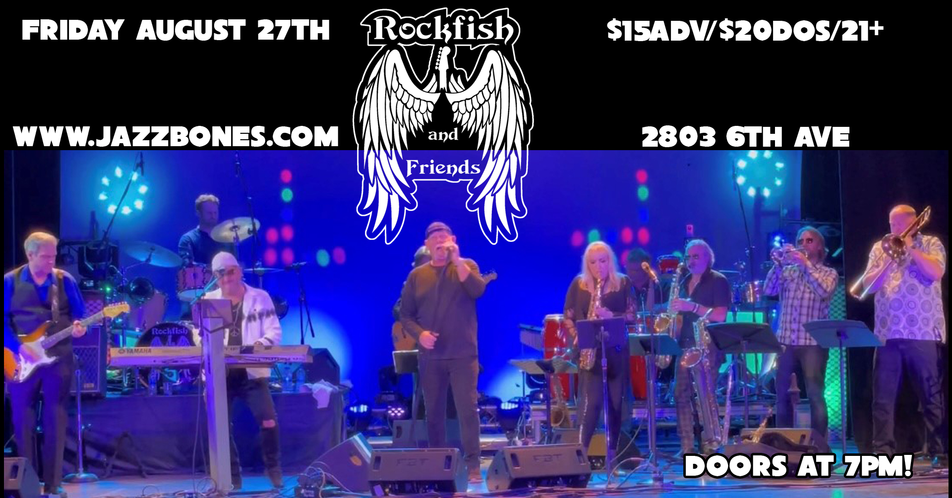 Buy Tickets to Rockfish and Friends in on Aug 27, 2021
