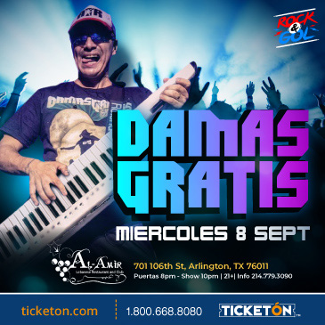 DAMAS GRATIS EN DALLAS Tickets - The Al Amir on September 08 2021 in