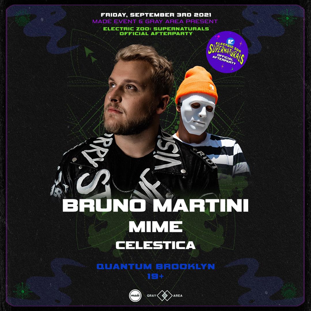 Buy Tickets to Ezoo After Party Bruno Martini / MIME Quantum BKLYN