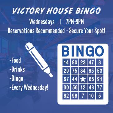 Victory House Bingo: 
