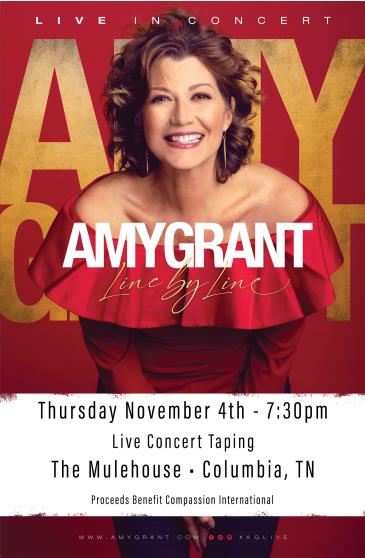 Amy Grant: Line By Line Tour - Live Concert Taping: 