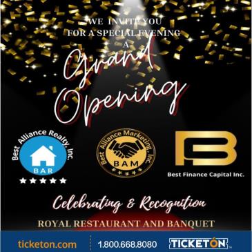 GRAND OPENING NEW YEAR GALA EVENT: 