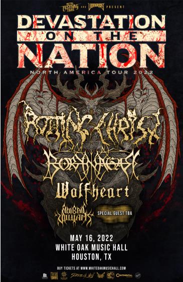 DEVASTATION ON THE NATION feat. Rotting Christ and more!: 