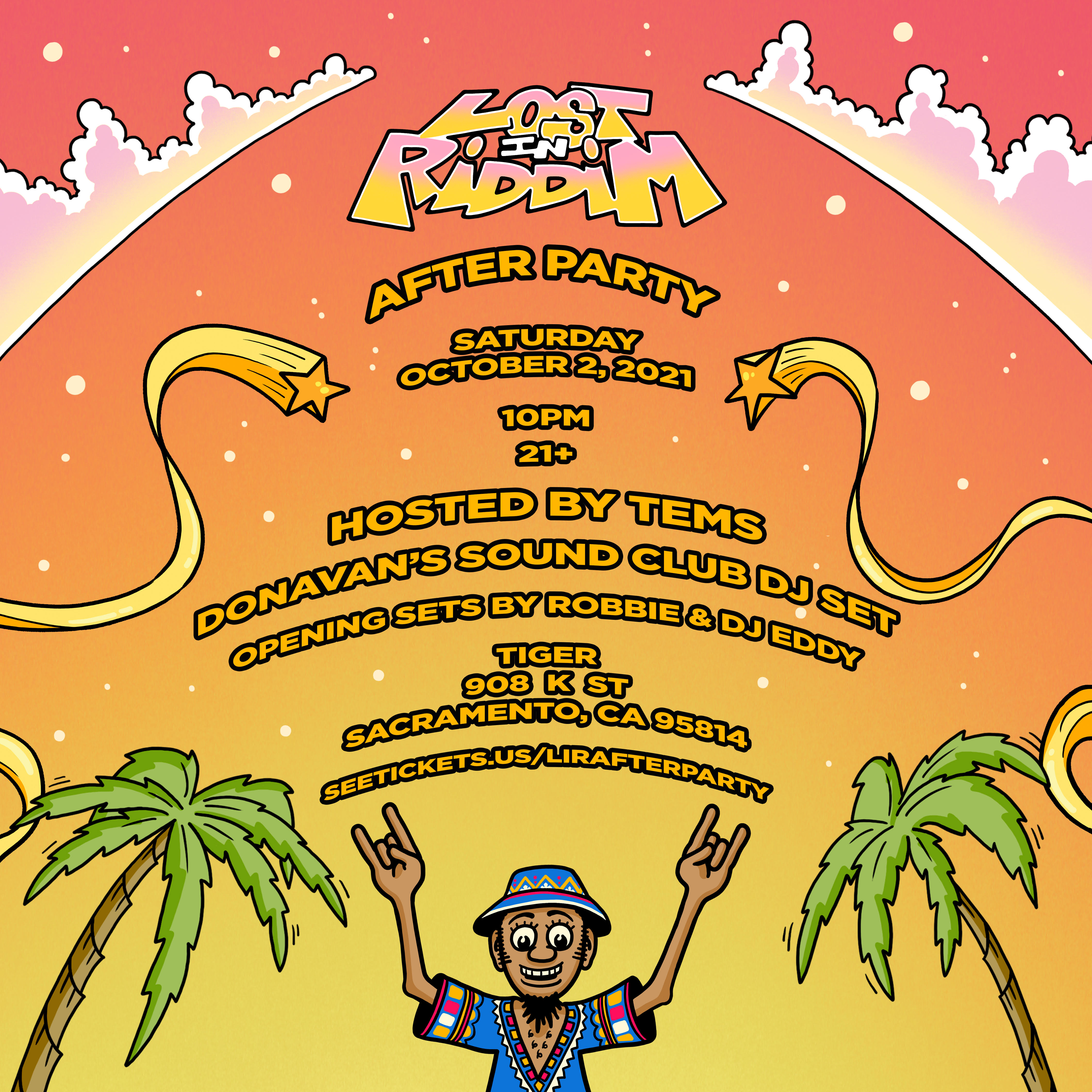 the sound club headed to sacramento @lostinriddim festival 📣  #DonavansSoundClub #DonavansYard tix available now