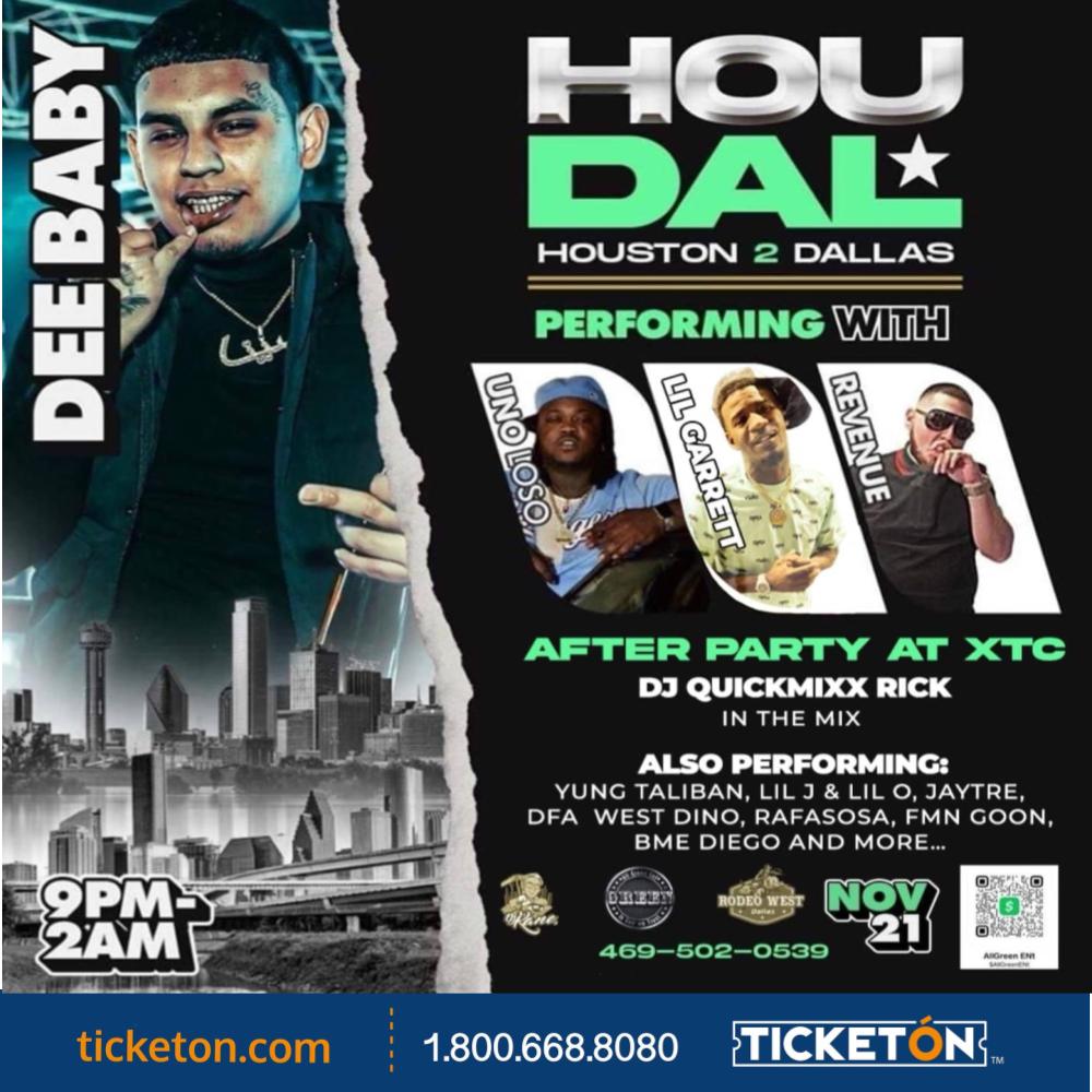 Dee Baby Rodeo West Tickets Boletos Dallas TX 11/21/21