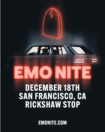 Emo Nite at Rickshaw Stop presented by Emo Nite LA: 