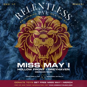 Miss May I "Relentless Eve" at Brightside: 