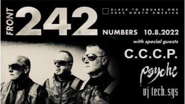 FRONT 242 Live at Numbers: 