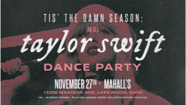 ‘tis the damn season: an all Taylor Swift party -  SOLD OUT: 