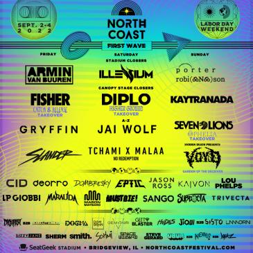North Coast Music Festival 2022: 