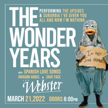The Wonder Years: The Upsides & Suburbia Anniversary Tour.: 
