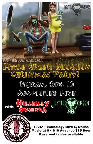 Little Green Hillbilly Christmas Show: 