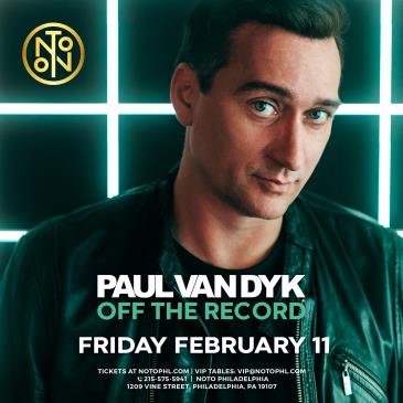 Paul Van Dyk: Off The Record Tour-img