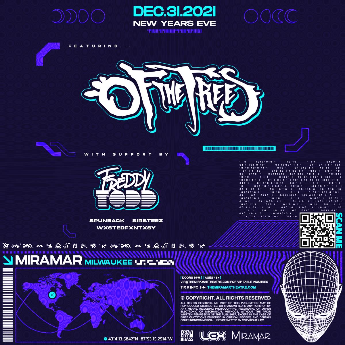 Buy Tickets To New Years Eve Ft Of The Trees Freddy Todd In Milwaukee On Dec 31 2021 4706