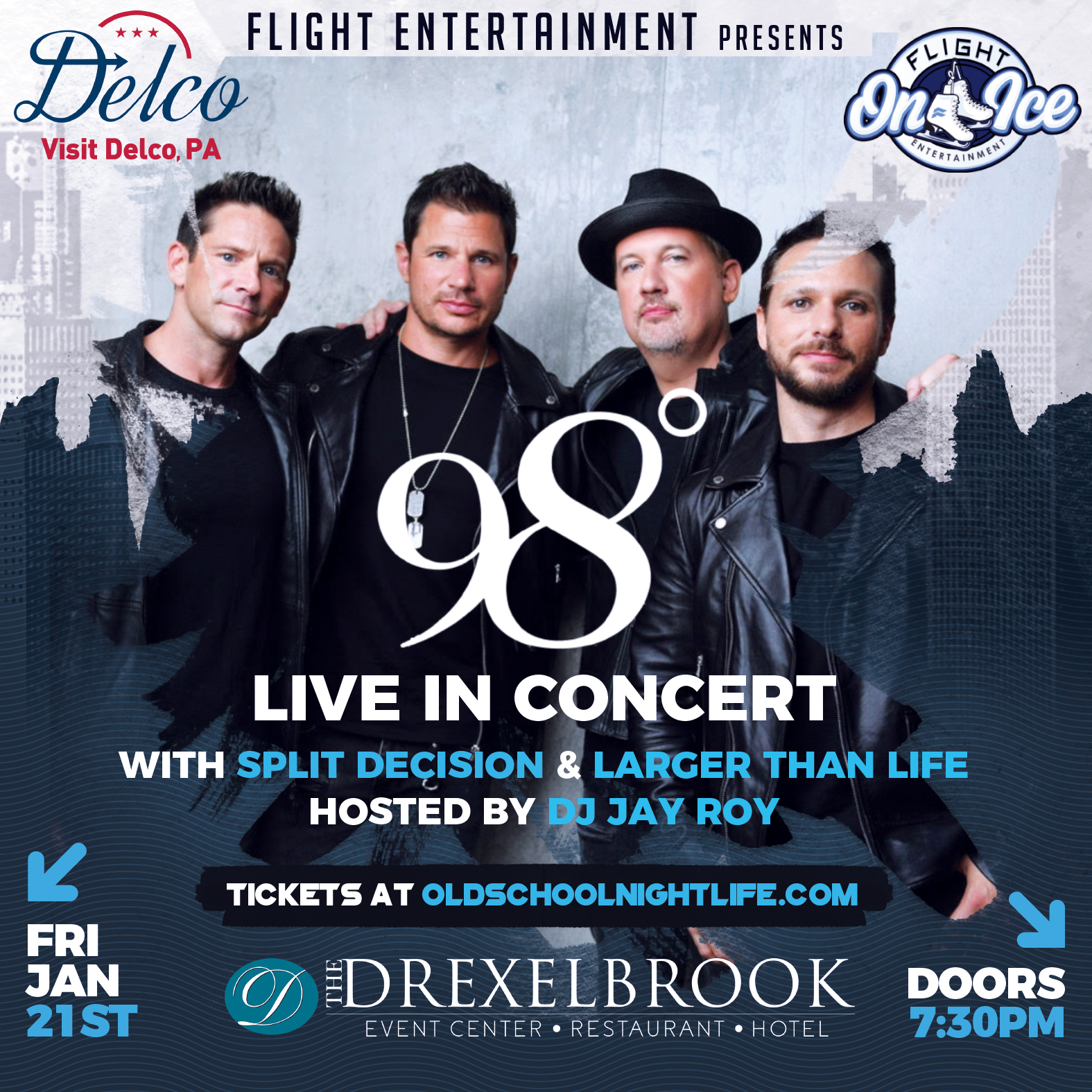 Buy Tickets to 98 Degrees Live in Concert in Drexel Hill on Jan 21, 2022