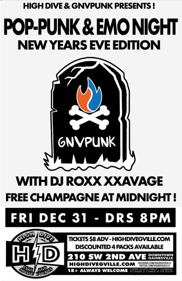 GNVpunk Pop Punk & Emo Night - New Year's Eve Edition!: 