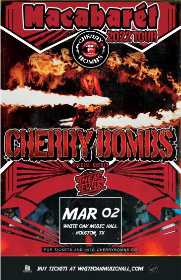 CHERRY BOMBS with THEM EVILS: 