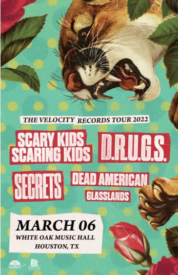 Scary Kids Scaring Kids / D.R.U.G.S.: Velocity Records Tour: 