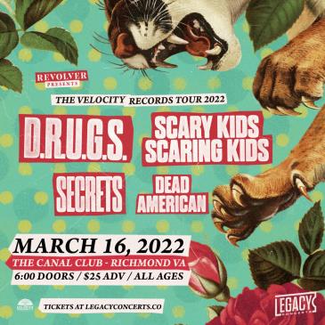 D.R.U.G.S. & Scary Kids Scaring Kids: Velocity Records Tour: 