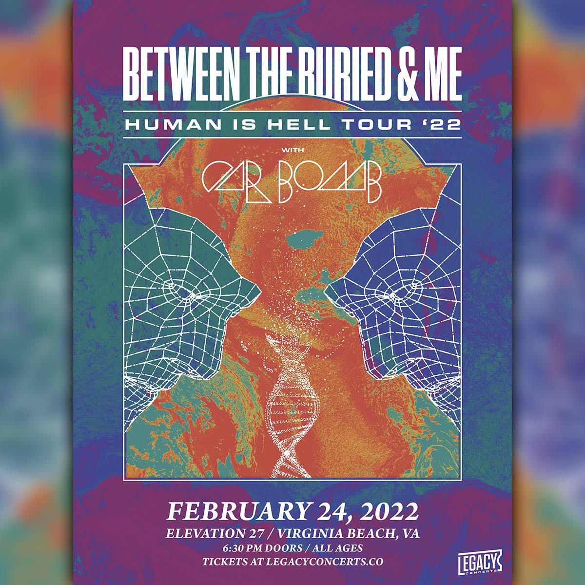 Buy Tickets to Between the Buried and Me Human Is Hell Tour '22 in