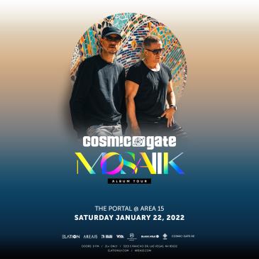 Cosmic Gate MOSAIIK Album Tour 2022 Las Vegas: 