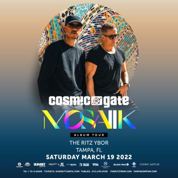 Cosmic Gate – MOSAIIK Album Tour: Tampa: 