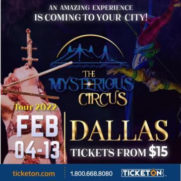 CANCELLED-THE MYSTERIOUS CIRCUS 7:00 PM: 