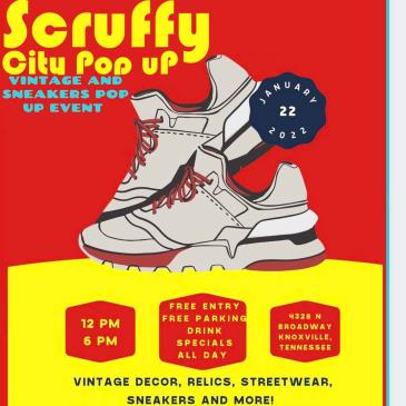 Scruffy City Pop Up - Sneaker and Vintage Pop Up Event: 
