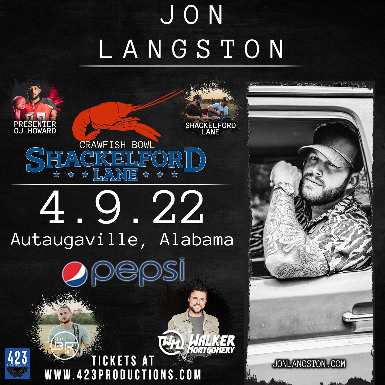 Buy Tickets to Shackelford Lane Crawfish Boil 2022 w/ JON LANGSTON in