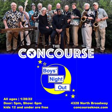 Friday Night Live at The Concourse presents Boys’ Night Out: 