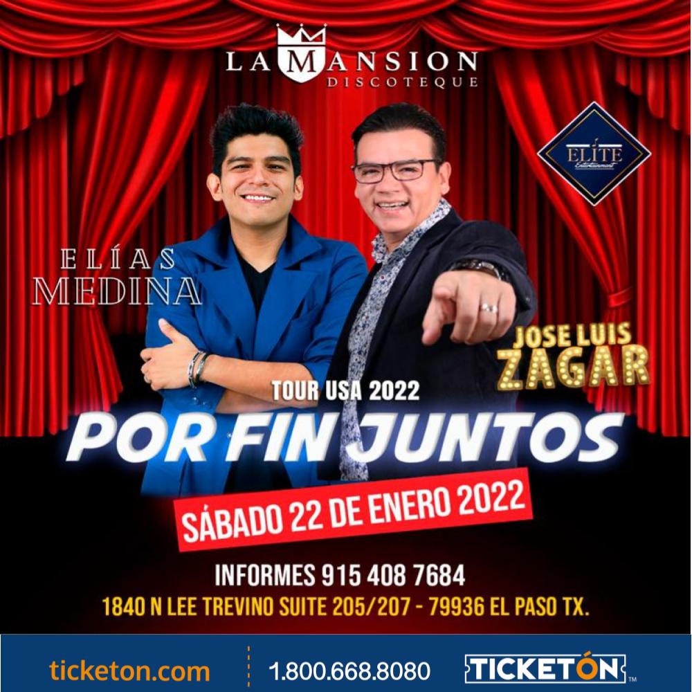Jose Luis Zagar -La Mansion Discoteque Tickets Boletos | El Paso TX -  01/22/22
