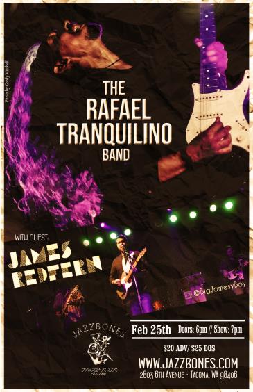 The Rafael Tranquilino Band with James Redfern: 
