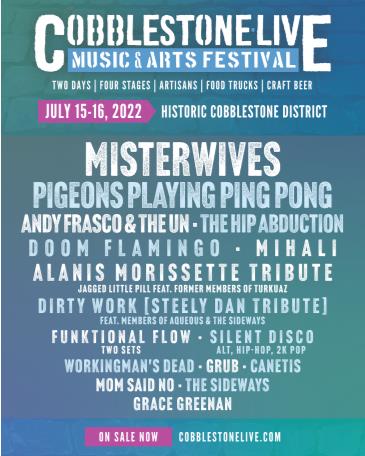 Cobblestone Live Music & Arts Festival: 