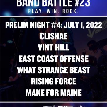 Band Battle #23: Preliminary Round Night 4 at Jammin Java-img