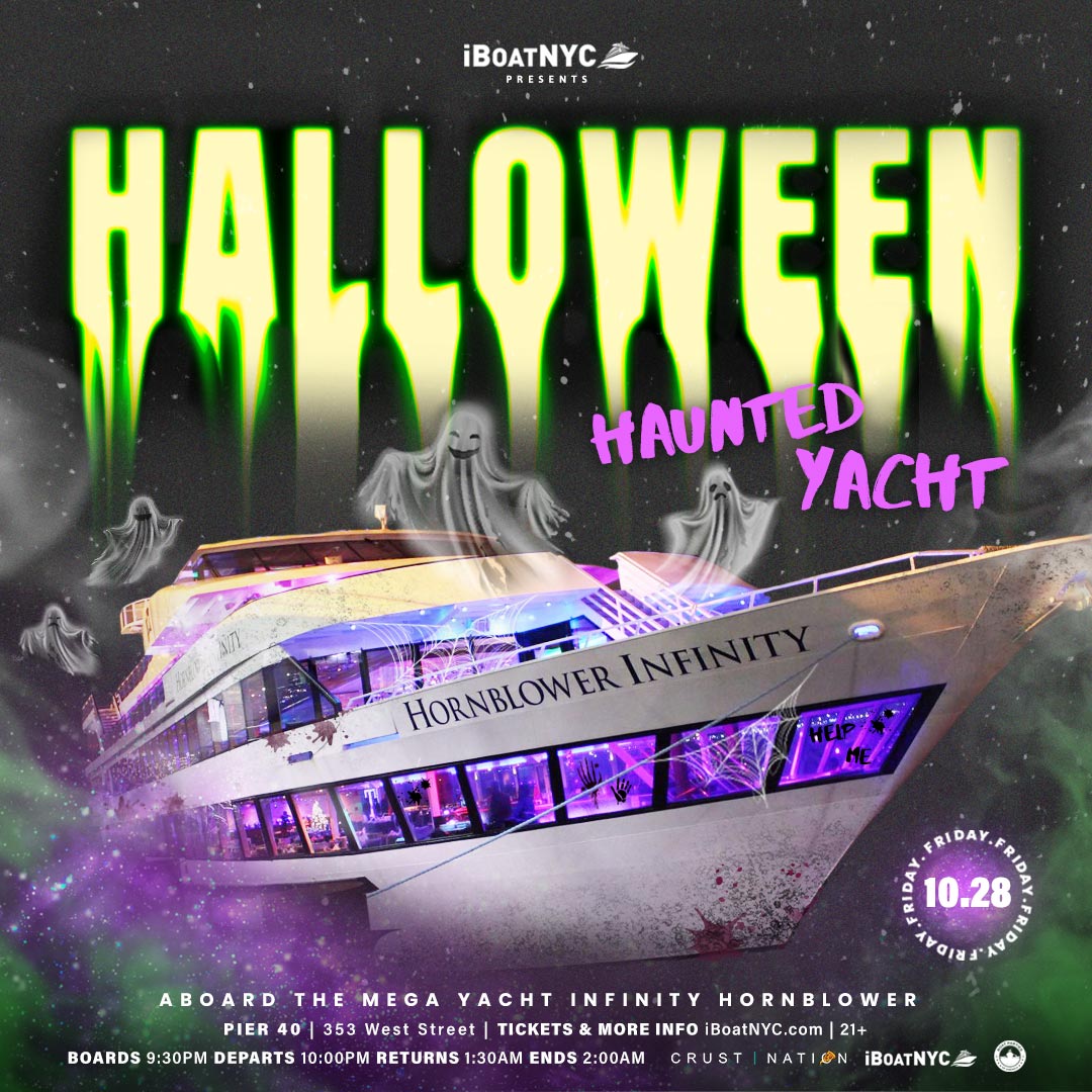 Buy Tickets to SOLD OUT HALLOWEEN Party NYC MEGA YACHT INFINITY in