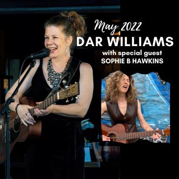 Dar Williams with special guest Sophie B. Hawkins: 