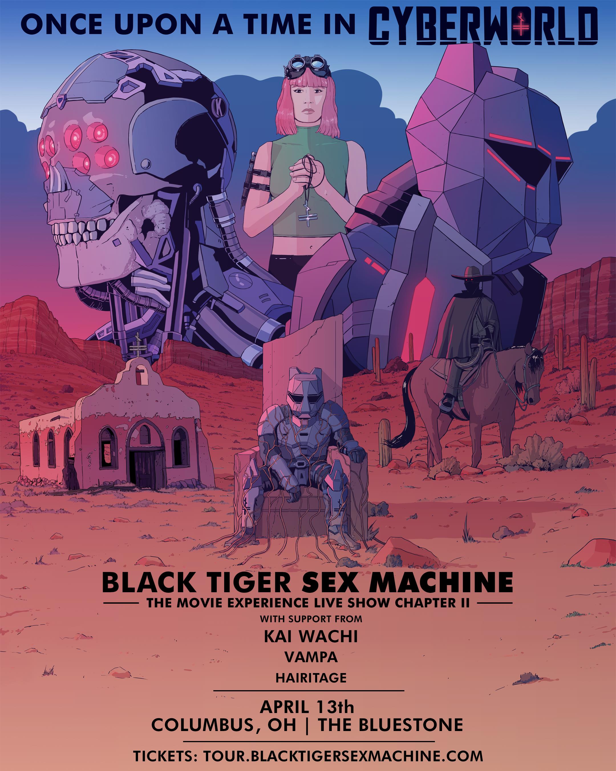 Buy Tickets to Black Tiger Sex Machine