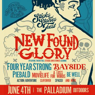 New Found Glory - 20 Years of Sticks and Stones Fest: 