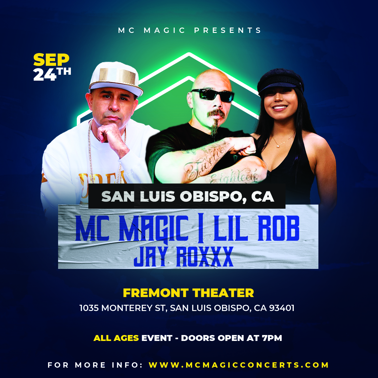 Buy Tickets to MC Magic in San Luis Obispo on Sep 24, 2022