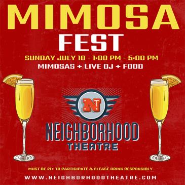MIMOSA FEST (21+) *Canceled*: 