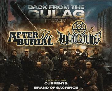 After the Burial and Thy Art is Murder at King of Clubs: 