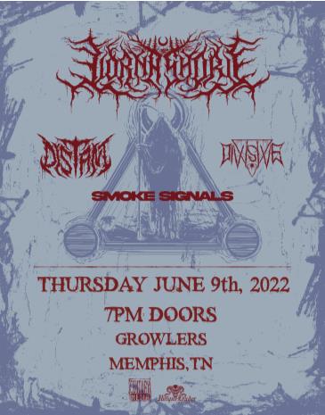 Lorna Shore w/ Distant, Divisive & Smoke Signals at Growlers: 