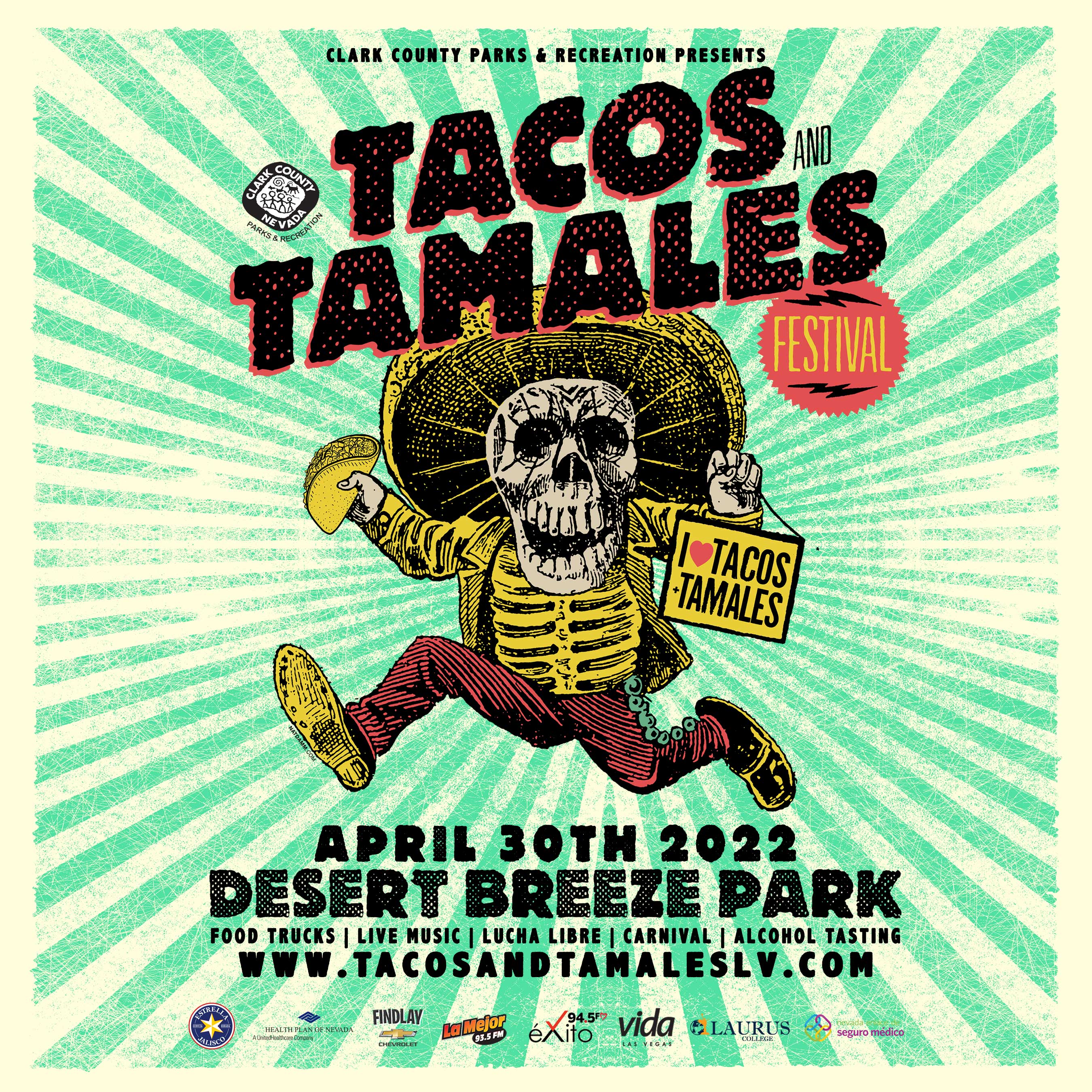 Buy Tickets to Tacos & Tamales Festival in Las Vegas on Apr 30, 2022