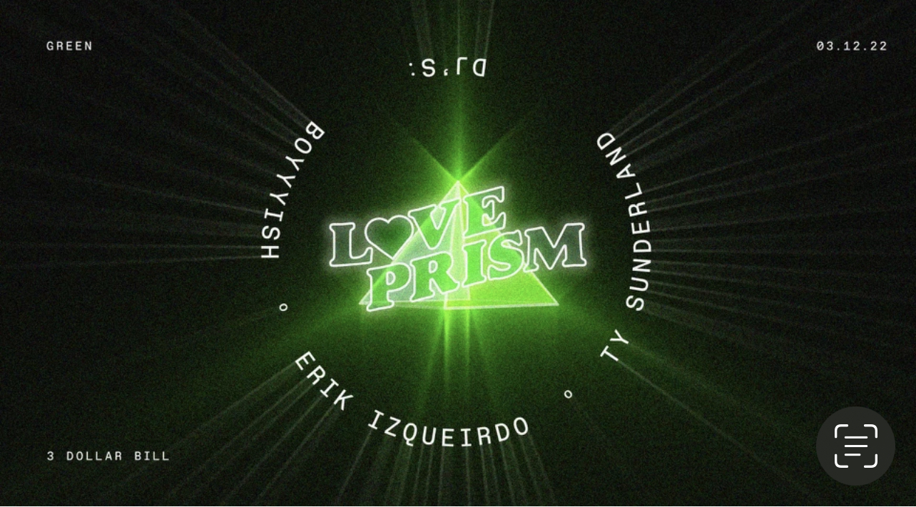 Buy Tickets to LOVE PRISM in Brooklyn on Mar 12, 2022