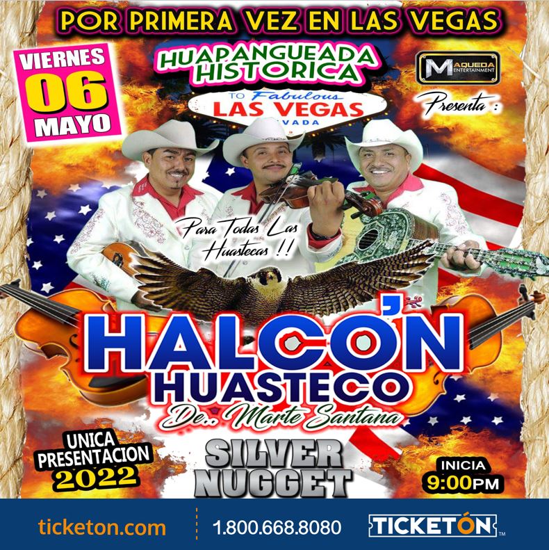 Halcon Huasteco Silver Nugget Casino Tickets Boletos Las Vegas NV 5