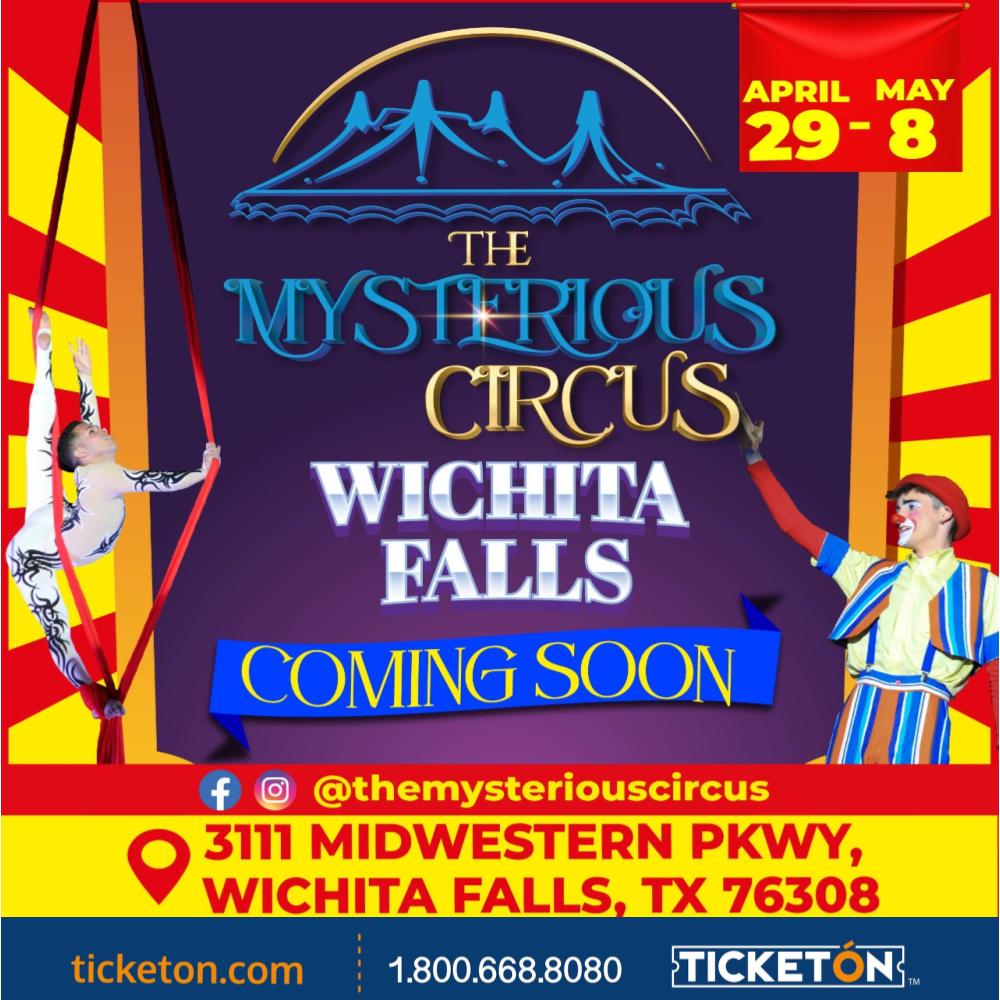 The Mysterious Circus Sikes Senter Tickets Boletos Wichita Falls TX