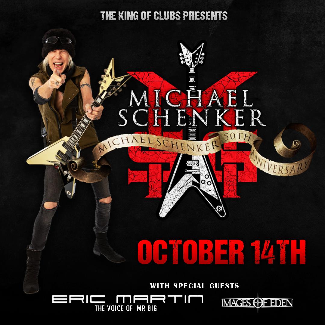 Tickets, Michael Schenker's 50th Anniversary Tour